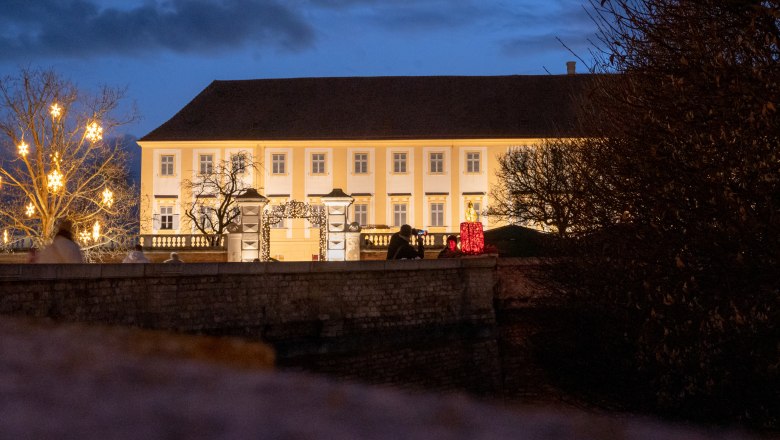 Adventní trh Hof Palace. , © Niederösterreich Werbung/Claudia Schlager