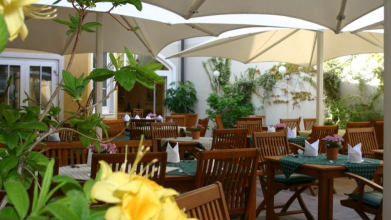 Guest garden at the Hotel-Restaurant Zur Post, © Hotel-Restaurant Zur Post