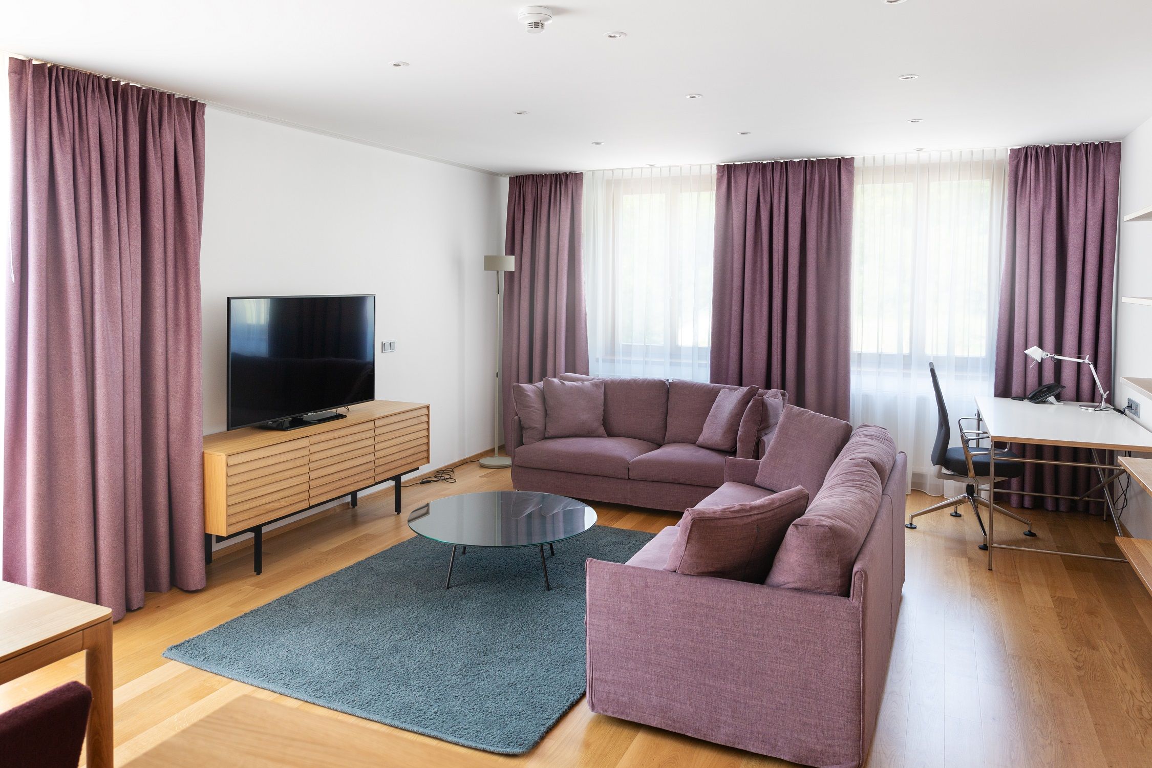 Obývací prostor apartmá Executive