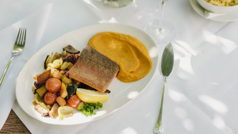 Fish from the "Gut Dornau", © Niederösterreich Werbung/Michael Reidinger