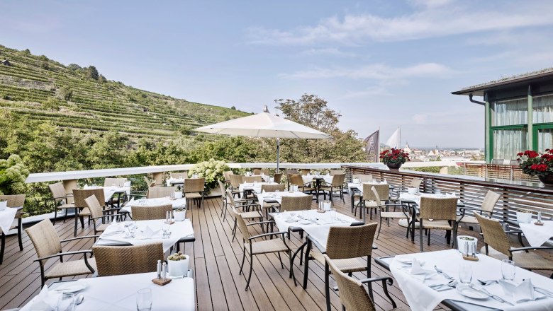 Restaurant terrace, © Steigenberger Hotel and Spa, Gregor Titze