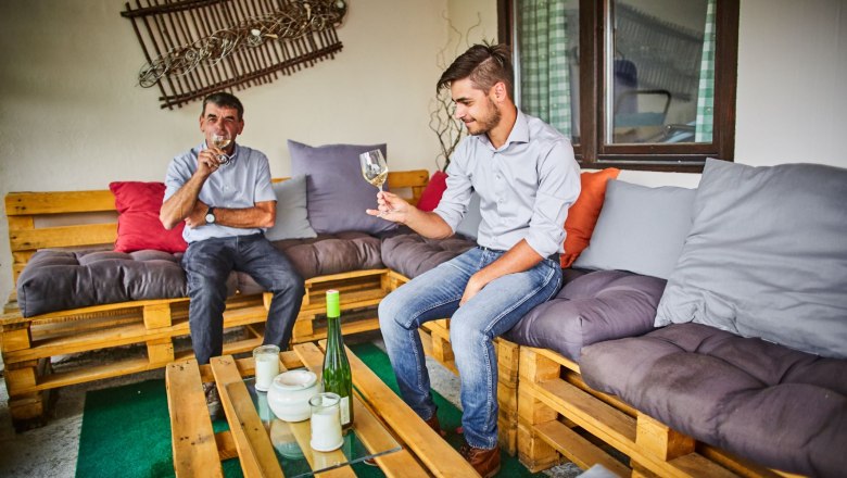 Wine tasting with the Heiderer family, © Schmankerl & Gast Heiderer