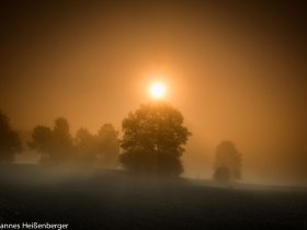 Landschaft im Nebel, © Johannes Heißenberger