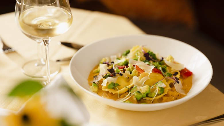 Homemade cream cheese ravioli, © Niederösterreich Werbung/Michael Reidinger