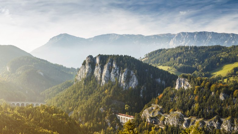 Výhled &quot;20-Schilling-Blick&quot; na Semmeringu, © Niederösterreich-Werbung/ M. Liebert