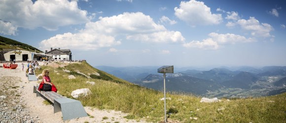 Horské nádraží Hochschneeberg, © Wiener Alpen in Niederösterreich/Franz Zwickl