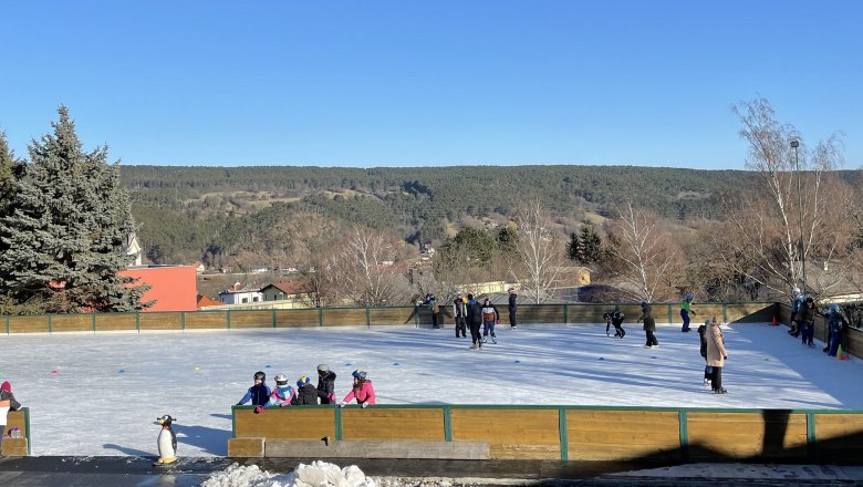 Piesting ice rink, © Wiener Alpen/Katharina Lechner