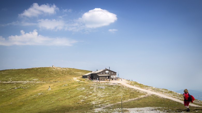 Blickplatz Fischerh&uuml;tte Schneeberg, &copy; Wiener Alpen, Foto: Franz Zwickl