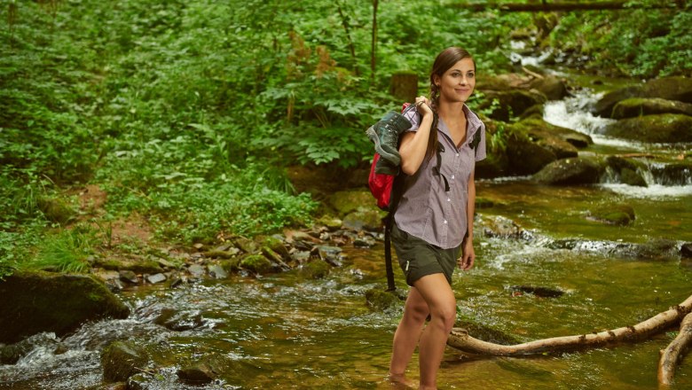 Cooling water in the Steinbachklamm gorge, © Klaus Engelmayer