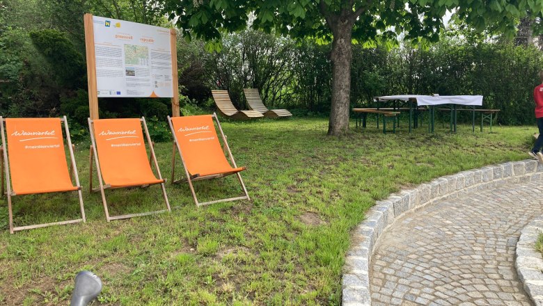 Odpoč&iacute;vadlo pro cyklisty Kleinweikersdorf, &copy; Radlerrast Kleinweikersdorf