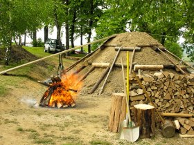 Kohlenmeiler Oberkohlstätten, © Unknown