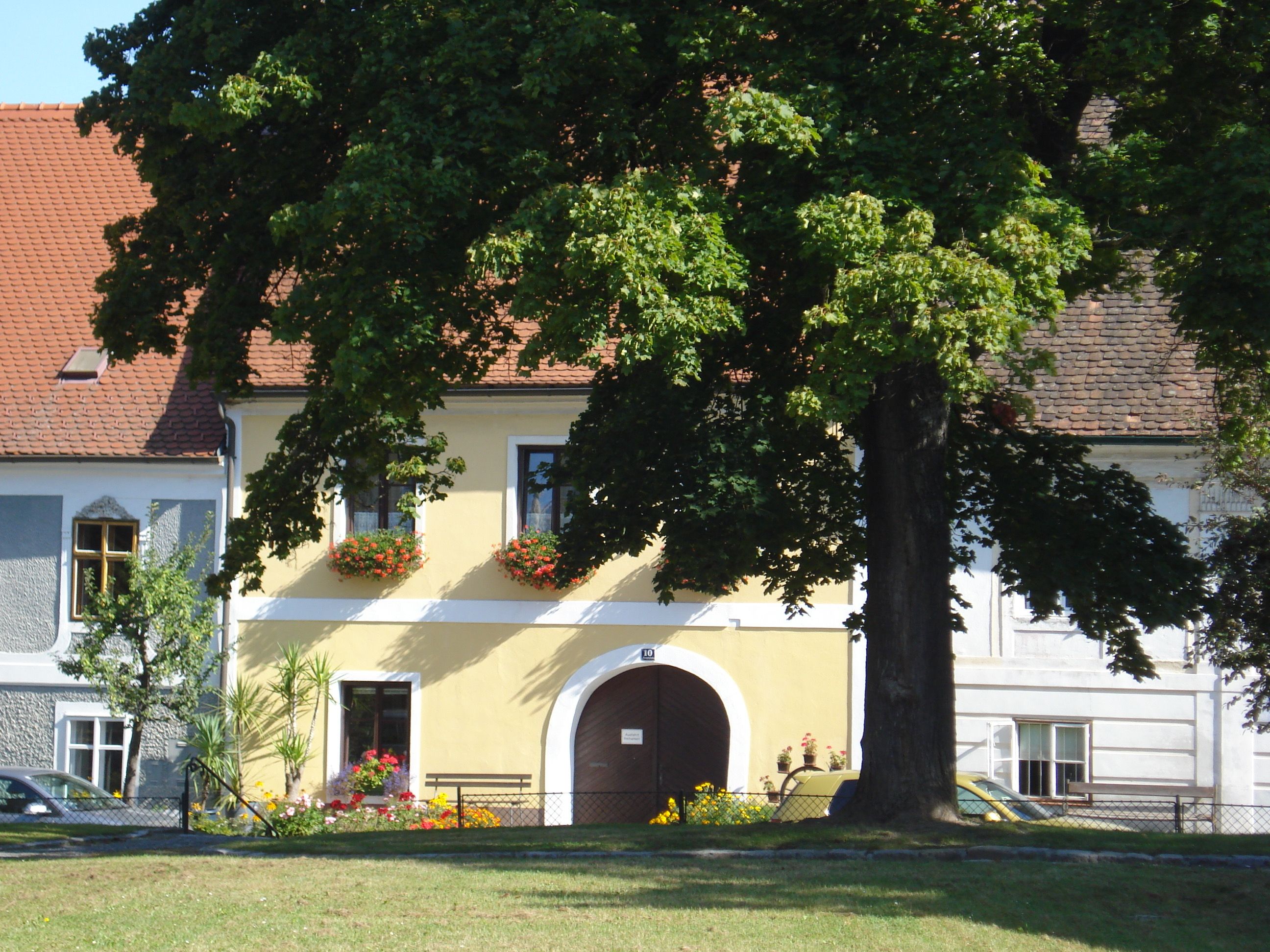 Pohled na město Drosendorf