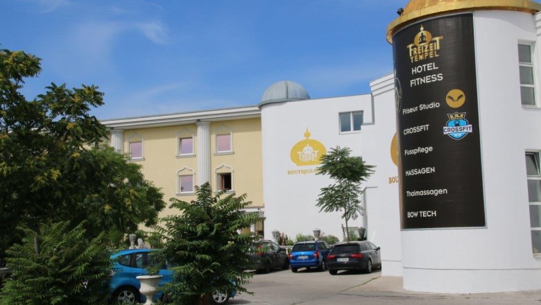 Freizeittempel Außen, © Detty König-Halbritter Freizeittempel Außen, © Detty König-Halbritter