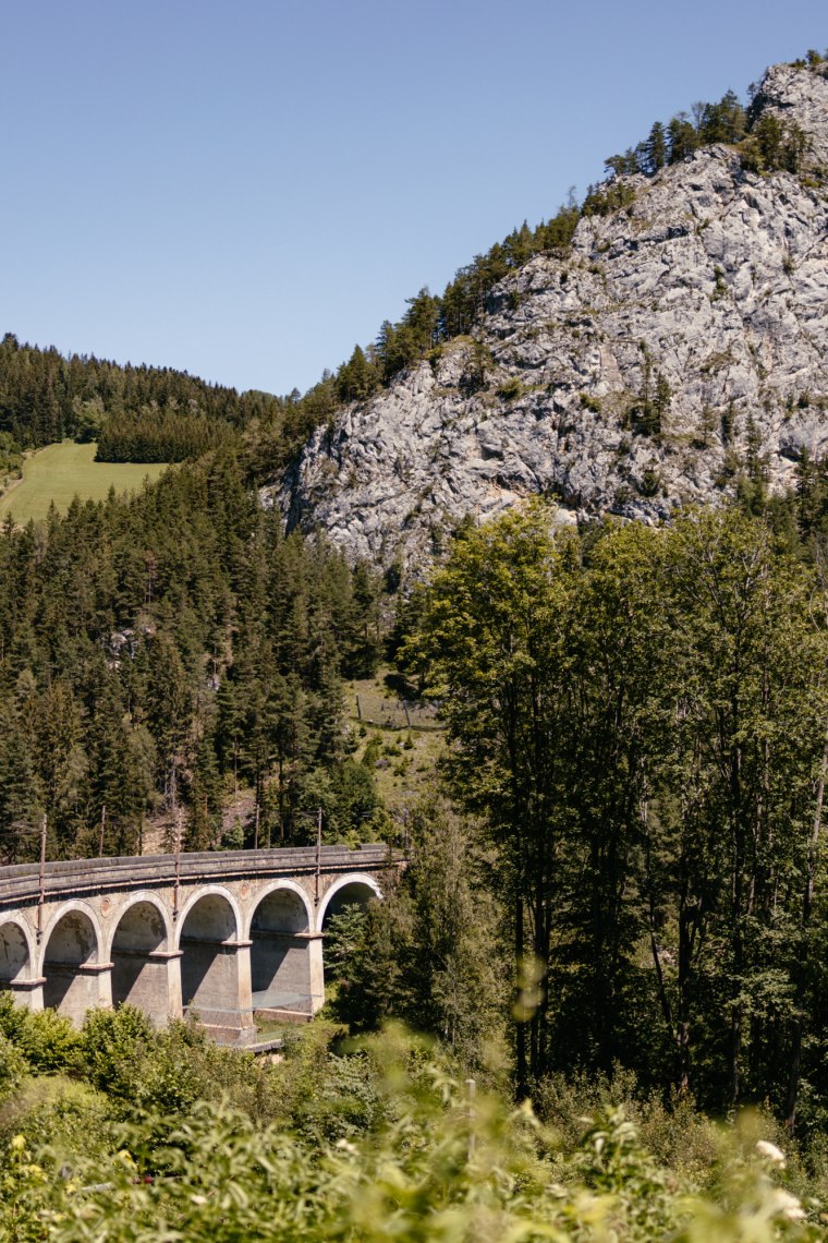 Zvláštní pohled na starý viadukt., © Niederösterreich Werbung/Franziska Consolati