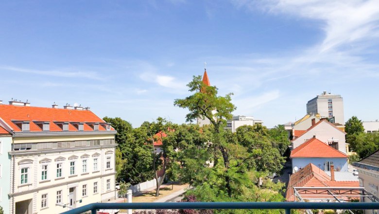 Výhled do zeleně, © Apartment am Stadtpark