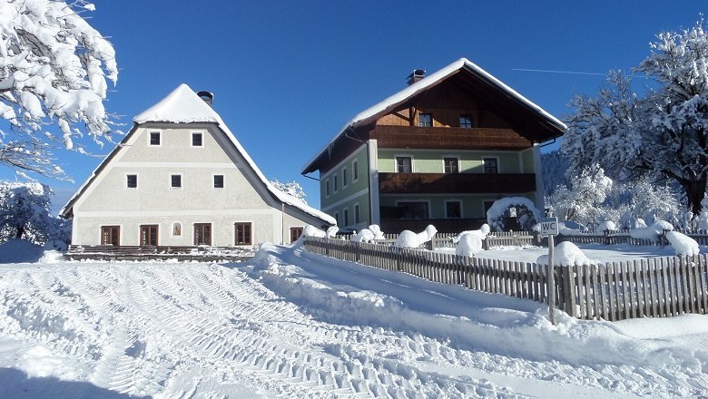 Farm "Abla&szlig;" in winter, &copy; Abla&szlig;