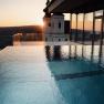 Infinity pool evening atmosphere Hotel Schachner, © Hotel Schachner_MIKU Media