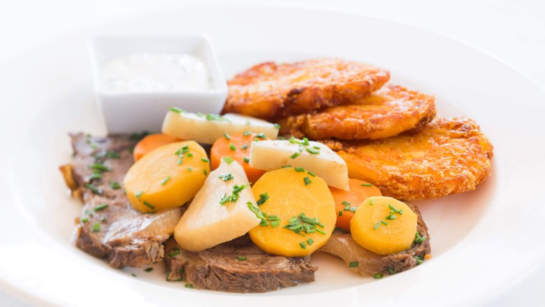 Restaurant am Sachsengang - Vařen&aacute; plecka, &copy; Hotel Am Sachsengang