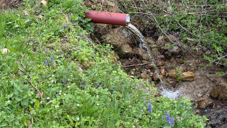 Brook behind the house Sunnseit'n, &copy; Mostviertel Tourismus