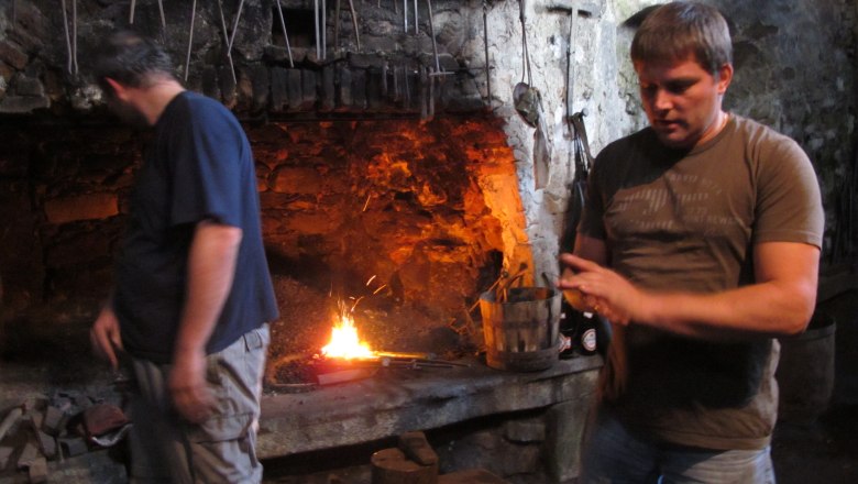 Show forging in the hammer mill, &copy; Donau N&Ouml; Tourismus_JMZ