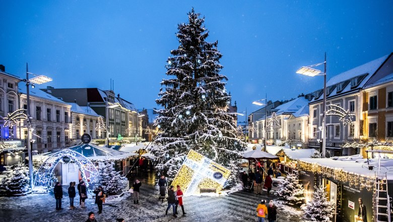 Historický vánoční trh v St. Pöltenu, © Niederösterreich Werbung/Robert Herbst