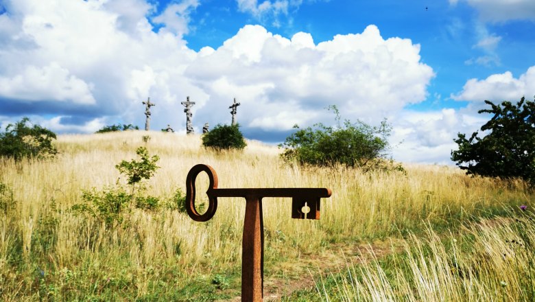 Perfekter Fotopunkt am Kalvarienberg, © Weinstraße Weinviertel