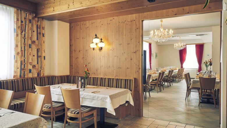 Pokoj pro hosty a banketn&iacute; s&aacute;l, &copy; Nieder&ouml;sterreich Werbung/Andreas Hofer