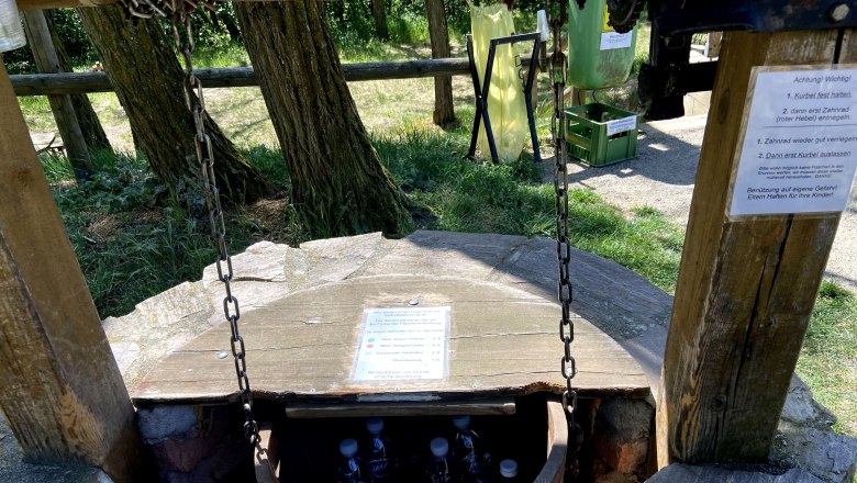 There is actually wine to drink at this fountain!, © Weinstraße Weinviertel