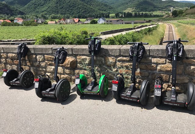 Selection of Segways, © Karoly