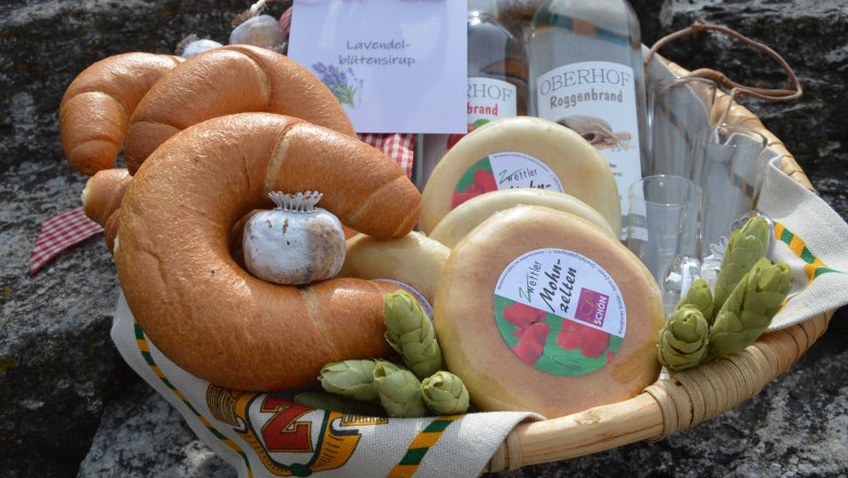 GENUSS city tour, basket, &copy; Stadtgemeinde Zwettl