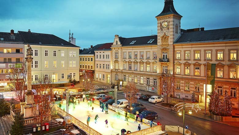 Advent magic ice rink Mistelbach, © Alexander Bernold