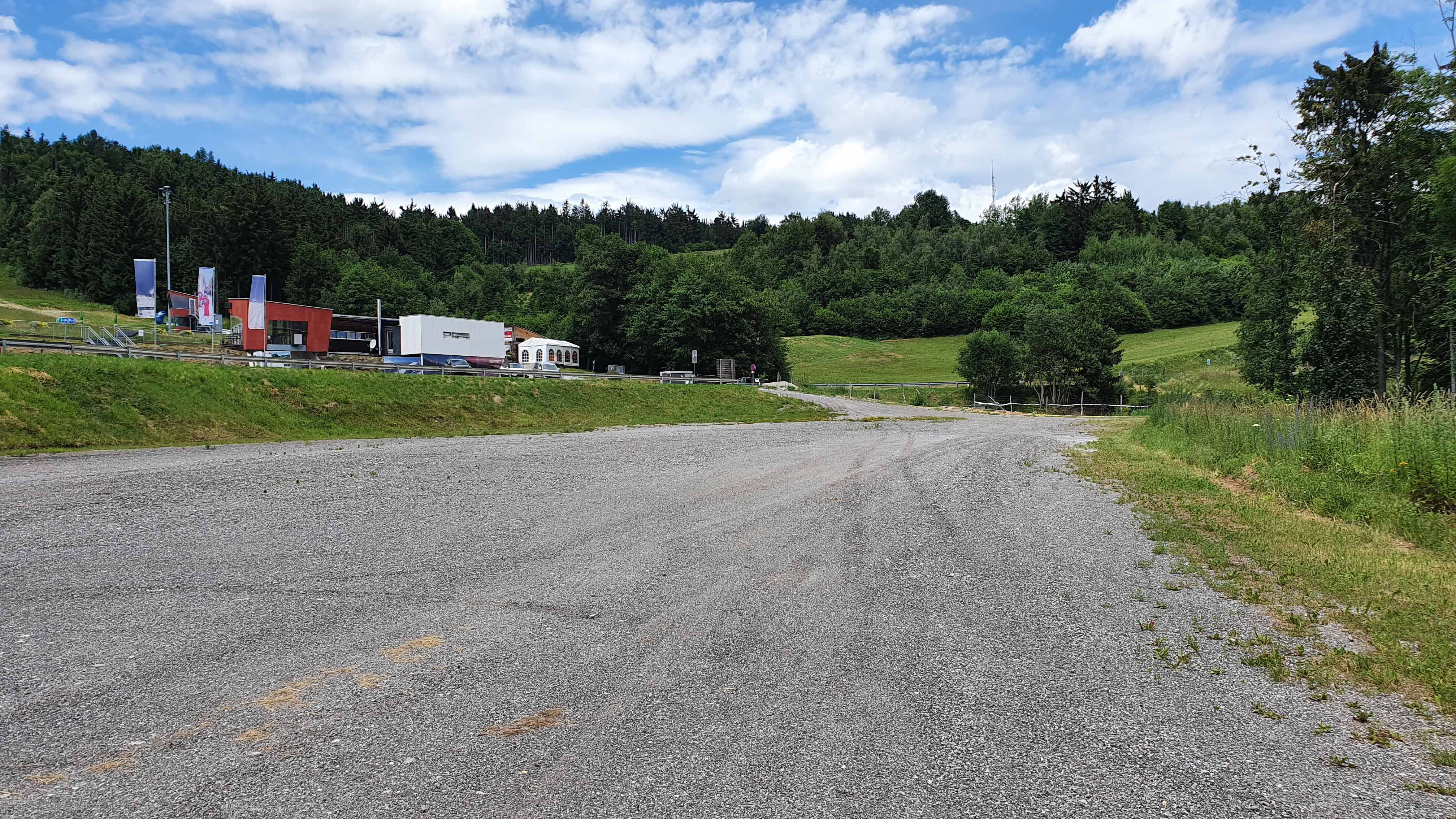 Parkoviště/motorhome na Jauerlingu
