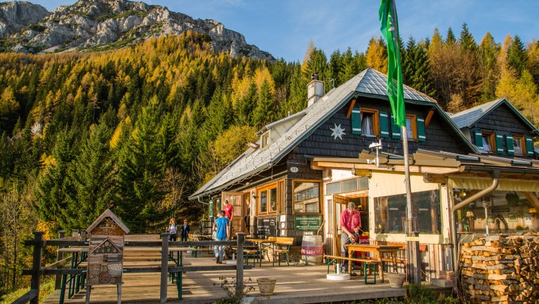 Edelweiss hut Schneeberg, © Wiener Alpen, Foto: Franz Zwickl