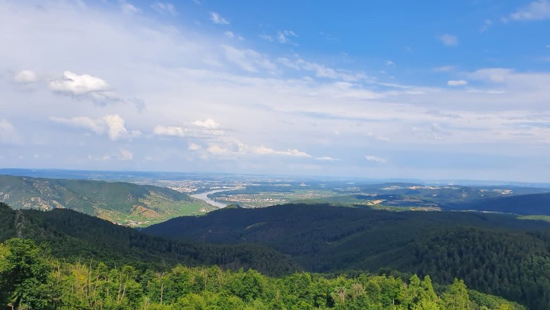 Seekopf Blick Krems und Goettweig, &copy; Donau N&Ouml;/Wurm Angelika