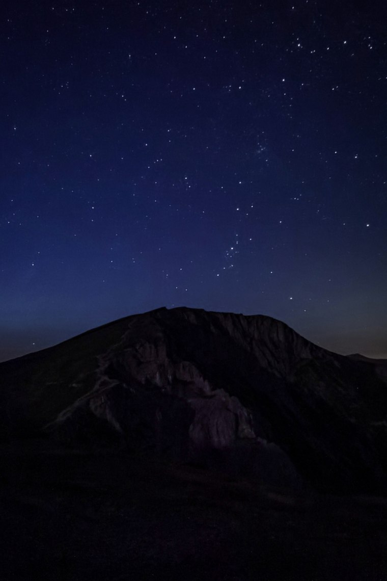 Hvězdná obloha za temných horských nocí., © Niederösterreich Werbung/Michal Petrů