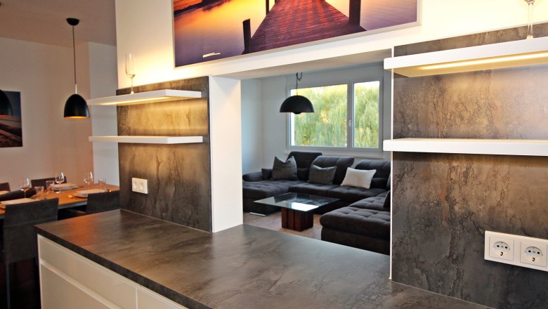 Vacation apartment Donaublick, kitchen, © Interhome