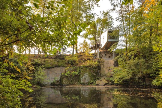 Spánek v korunách stromů ve stromovém domku Lodge Schrems, © Klaus Fengler