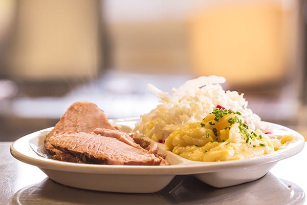 regional menu plate, © Peter Pichler