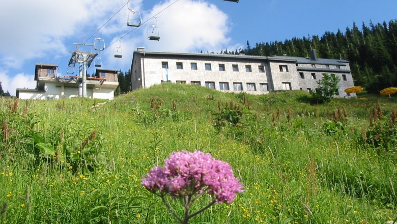 Ötscherschutzhaus in summer, © Ötscherschutzhaus, Karin Müller
