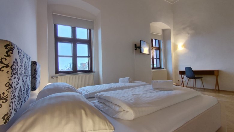 Room in the historic building, © Kunsthaus HOrn