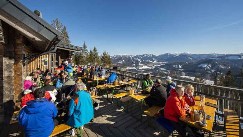 Balzplatzerl outdoor terrace, © R&R Residenzen