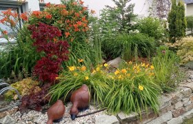 landscaped front garden, &copy; Gartengestaltung Dlapka