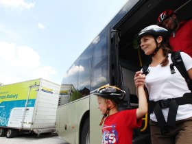Radtramper-Bus, &copy; Mostviertel