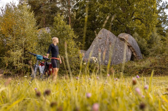 Krátký oddech v přírodním parku Blockheide, © Franziska Consolati