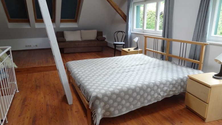 Bedroom on the 1st floor, © Landhof Ott