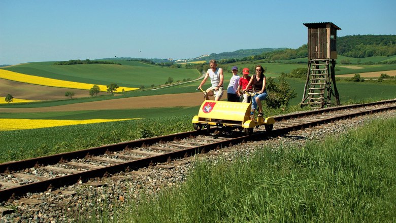 Na cestě Weinviertelskou drezínou, © Weinvierteldraisine