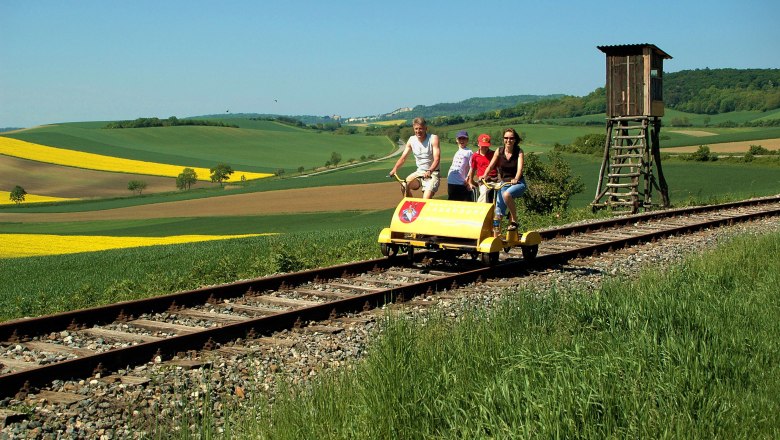 Na cestě Weinviertelskou drezínou, © Weinvierteldraisine