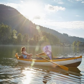 Jízda na lodi na jezeře Lunzer See, © Michael Liebert