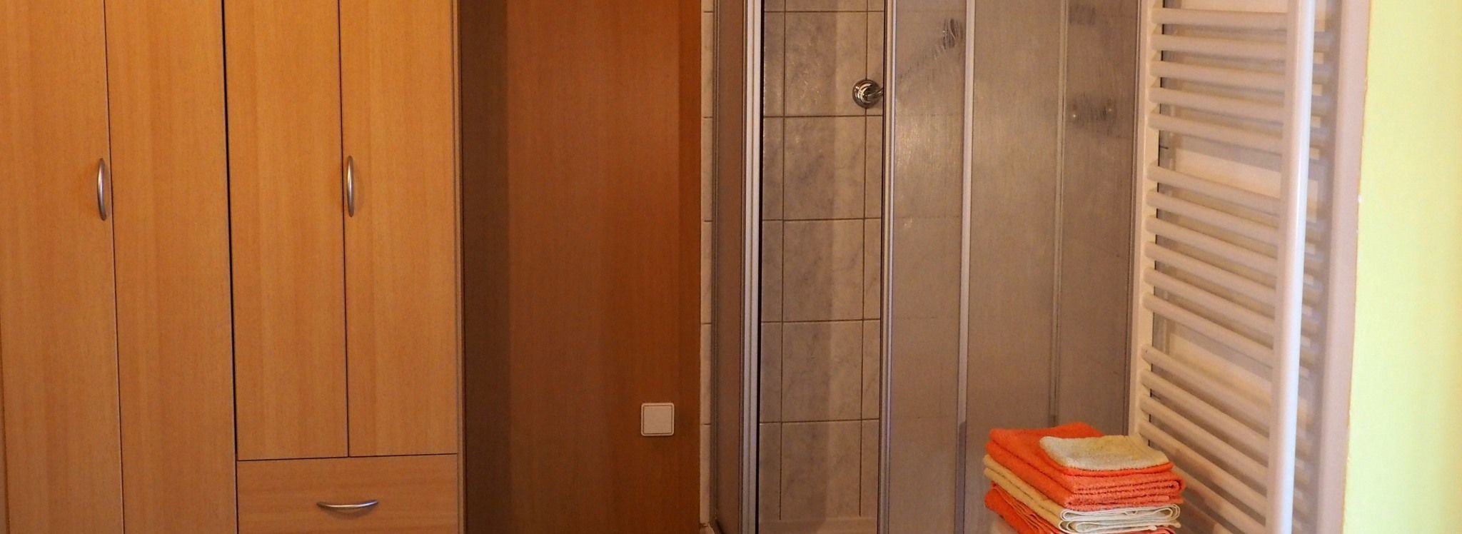 Večerní slunce s vestavěnou sprchou - 