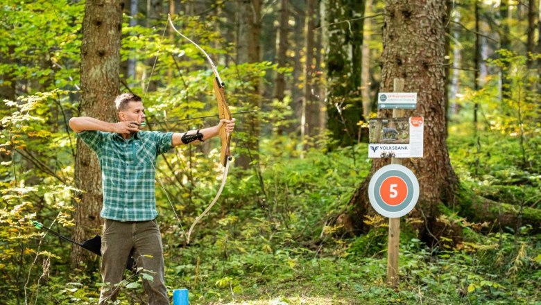 The course is mostly sheltered from the sun in the forest, © Ludwig Fahrnberger
